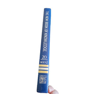 1991 New Book Of Knowledge Grolier Hardcover Encyclopedia Volume 20 (WXYZ)